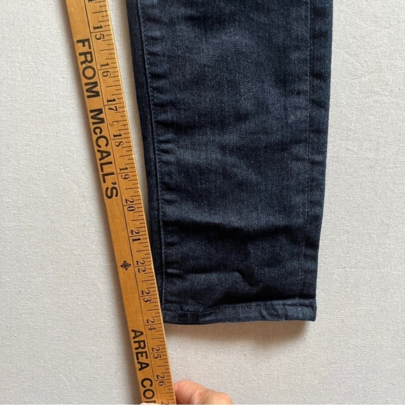 Kate Spade Broome Street Dark Blue Ankle Jeans Sz 24 - Picture 9 of 10
